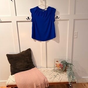 Monteau Royal Blue Women's Top